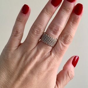 Tiffany & Co. Mesh Ring - Size 7